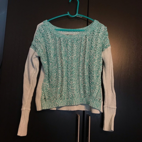 two tone blue american eagle sweater - Picture 1 of 7